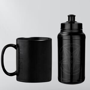 NWT Killstar Aqua Morta Water Bottle & One Of Us Mug